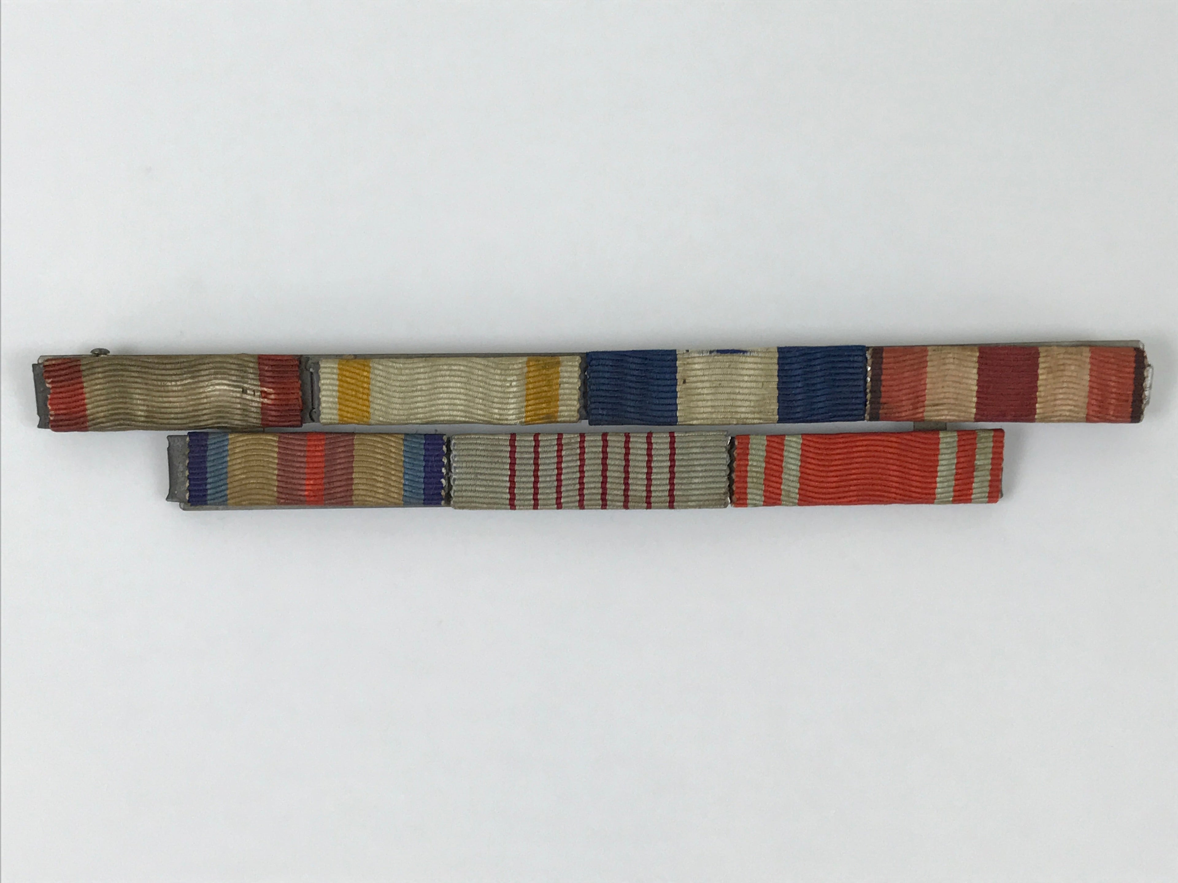 Japanese Military Service Ribbon Vtg Shichiren Ryakuju Imperial Japan Army JK798