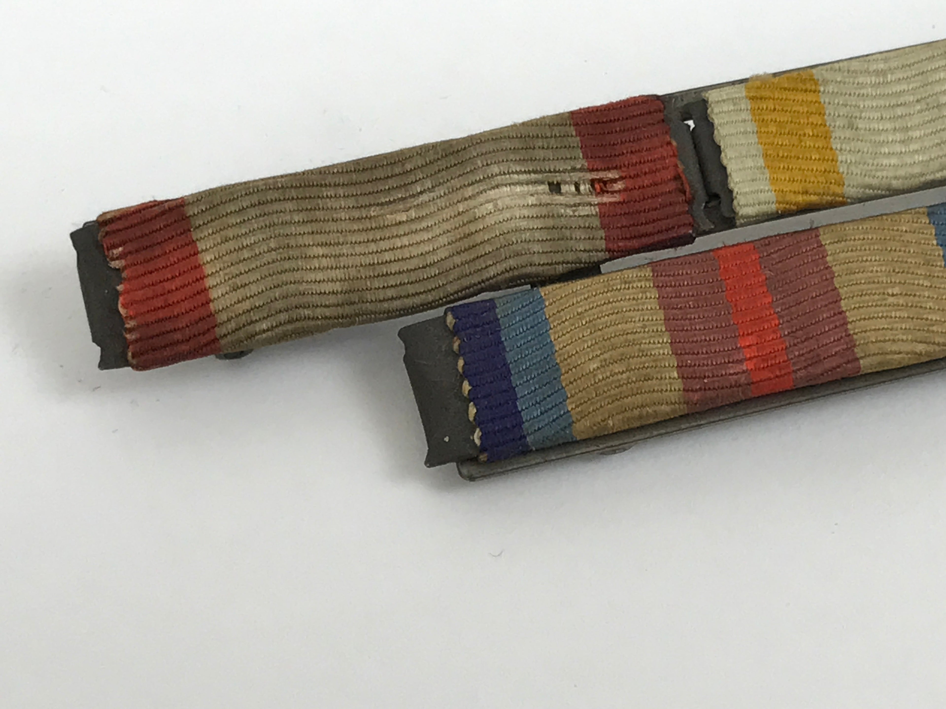 Japanese Military Service Ribbon Vtg Shichiren Ryakuju Imperial Japan Army JK798