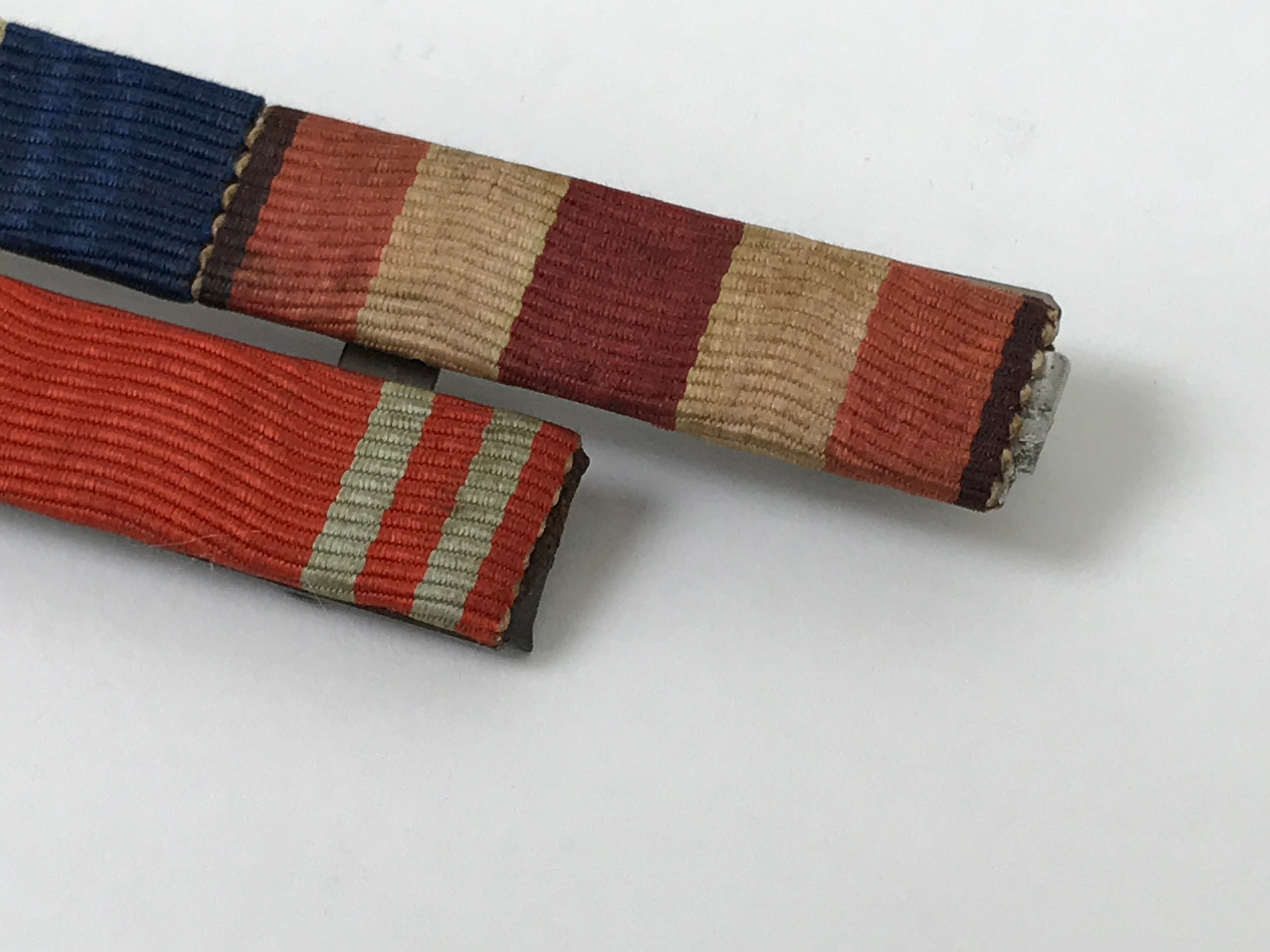 Japanese Military Service Ribbon Vtg Shichiren Ryakuju Imperial Japan Army JK798