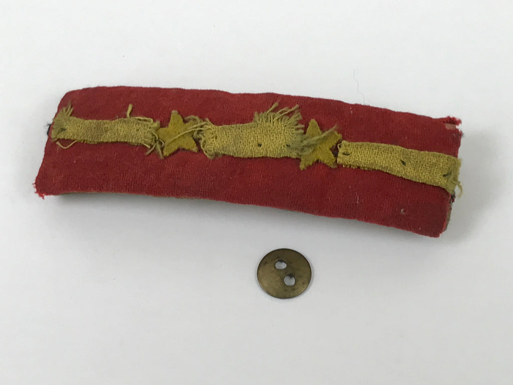 Japanese Military Uniform Insignia Rank Vtg Imperial Japan WWII JK799