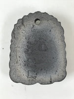 Japanese Miniature Clay Oni Demon Kawara Roof Tile Onigawara Vtg Amulet JK897