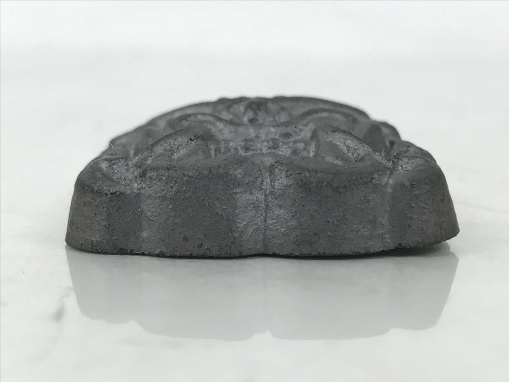Japanese Miniature Clay Oni Demon Kawara Roof Tile Onigawara Vtg Amulet JK897
