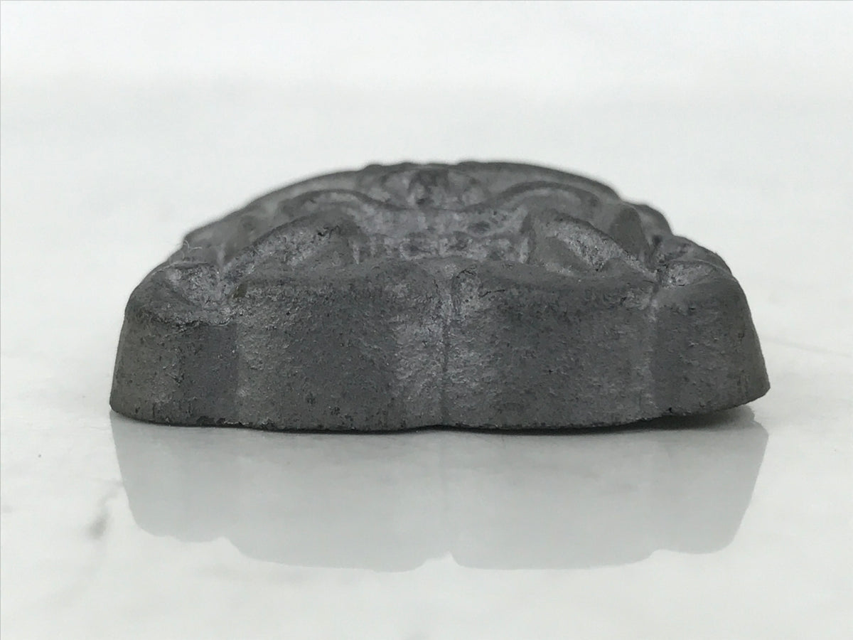 Japanese Miniature Clay Oni Demon Kawara Roof Tile Onigawara Vtg Amulet JK897