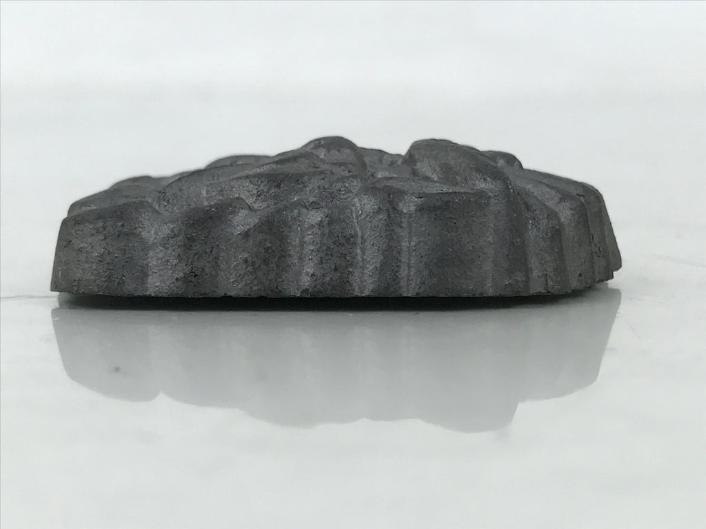 Japanese Miniature Clay Oni Demon Kawara Roof Tile Onigawara Vtg Amulet JK897