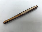 Japanese Miniature Paper Folding Fan Sensu Bamboo Frame Dog Inuhariko Red 4D967