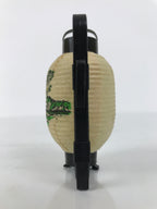 Japanese Miniature Paper Lantern Vtg Resin Frame Cochin Hokkaido Mashuko KF810