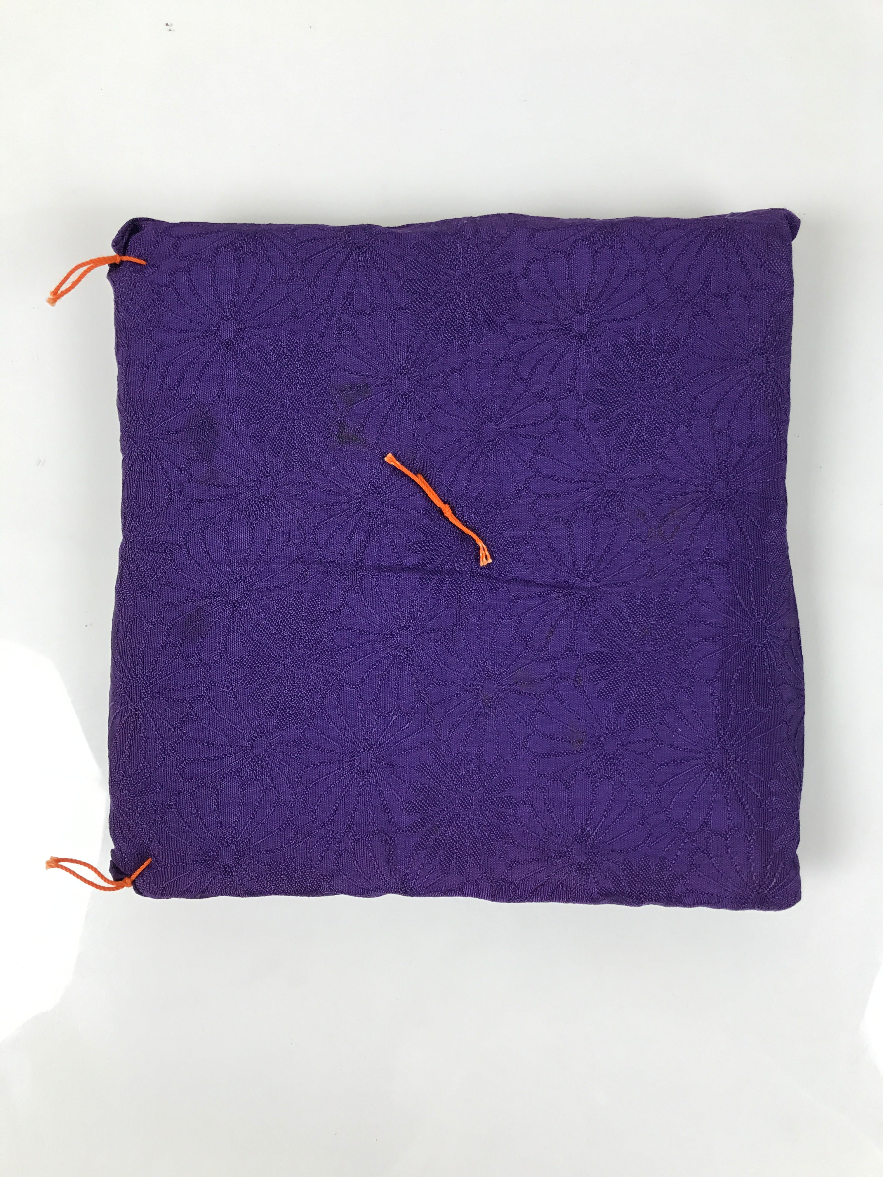 Japanese Miniature Taiko Drum Display Vtg Boys Day Stand Brown Gold Purple ID645