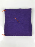 Japanese Miniature Taiko Drum Display Vtg Boys Day Stand Brown Gold Purple ID645