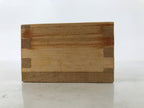 Japanese Miniature Wooden Measuring Cup Masu Decoration Kanji Congaturation L542