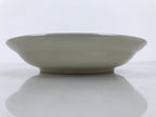 Japanese Miyoshi Stoneware Shallow Bowl Vtg Ceramic Pottery Yellow Brown Y544