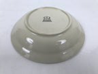 Japanese Miyoshi Stoneware Shallow Bowl Vtg Ceramic Pottery Yellow Brown Y544