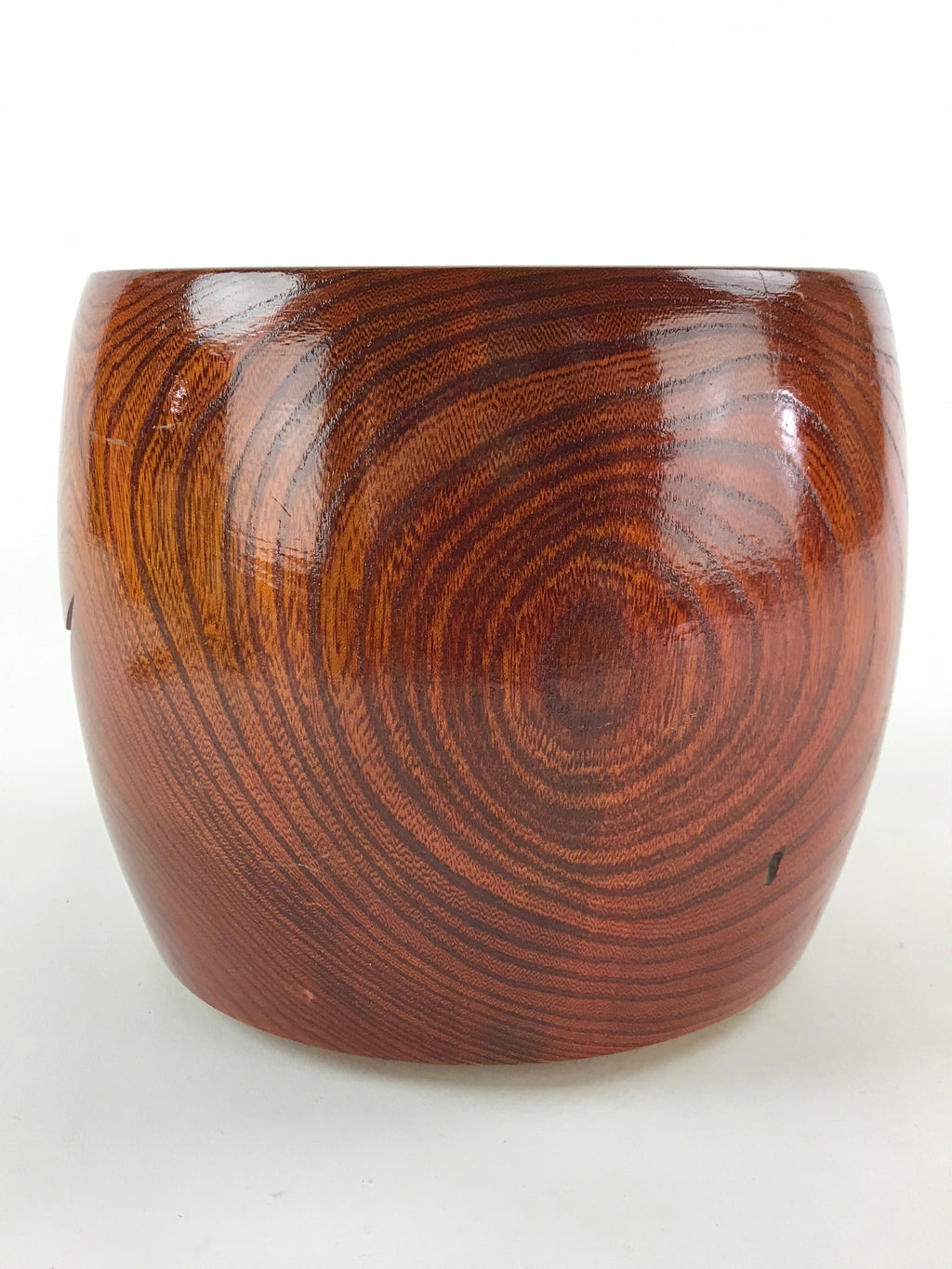 Japanese Mochitsuki Wood Mortar Pestle Set Vtg Brown Small Usu Kine Mochi JK588