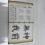 Japanese Modern Calligraphy Basic Course Vtg Paper Large Format HN28