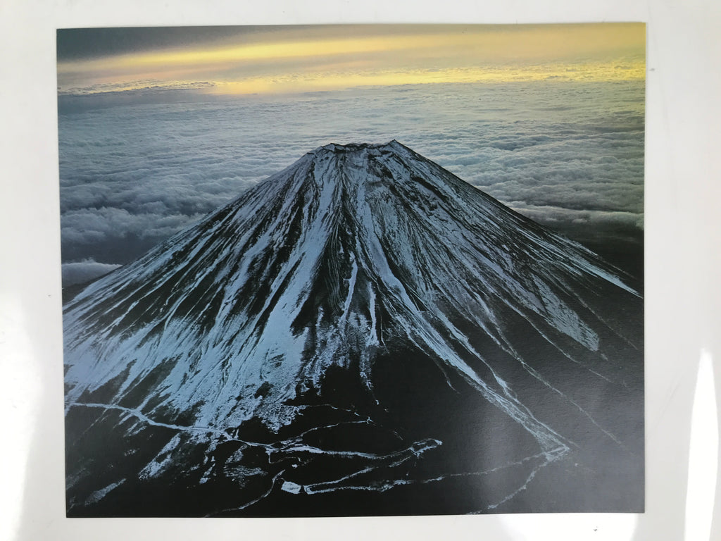 Japanese Mt Fuji Hakone Pictures Vtg Sakura Lake Kawaguchi 6 Pcs Set A687