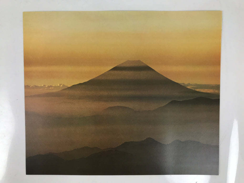 Japanese Mt Fuji Hakone Pictures Vtg Sakura Lake Kawaguchi 6 Pcs Set A687