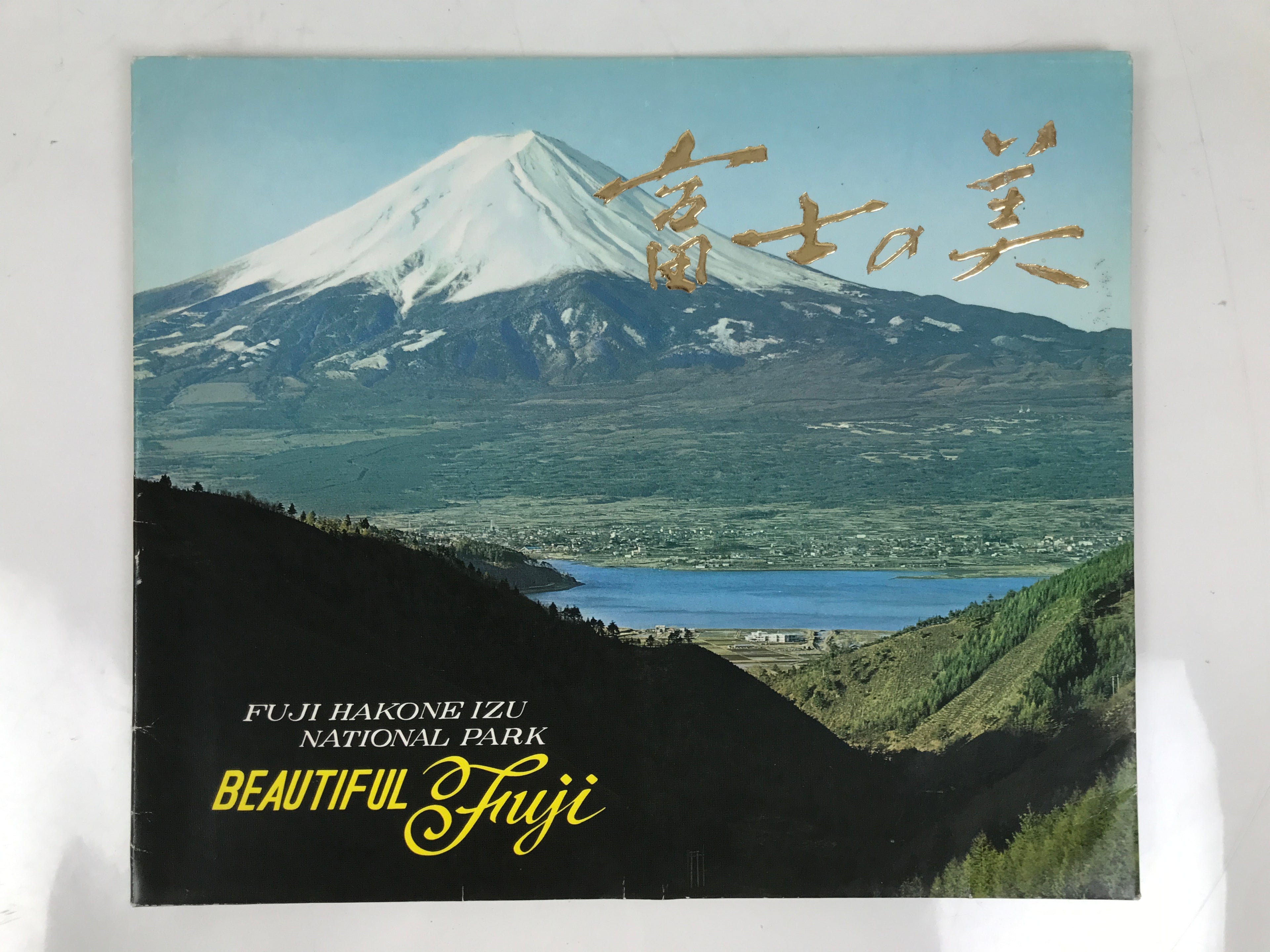 Japanese Mt Fuji Hakone Pictures Vtg Sakura Lake Kawaguchi 6 Pcs Set A687