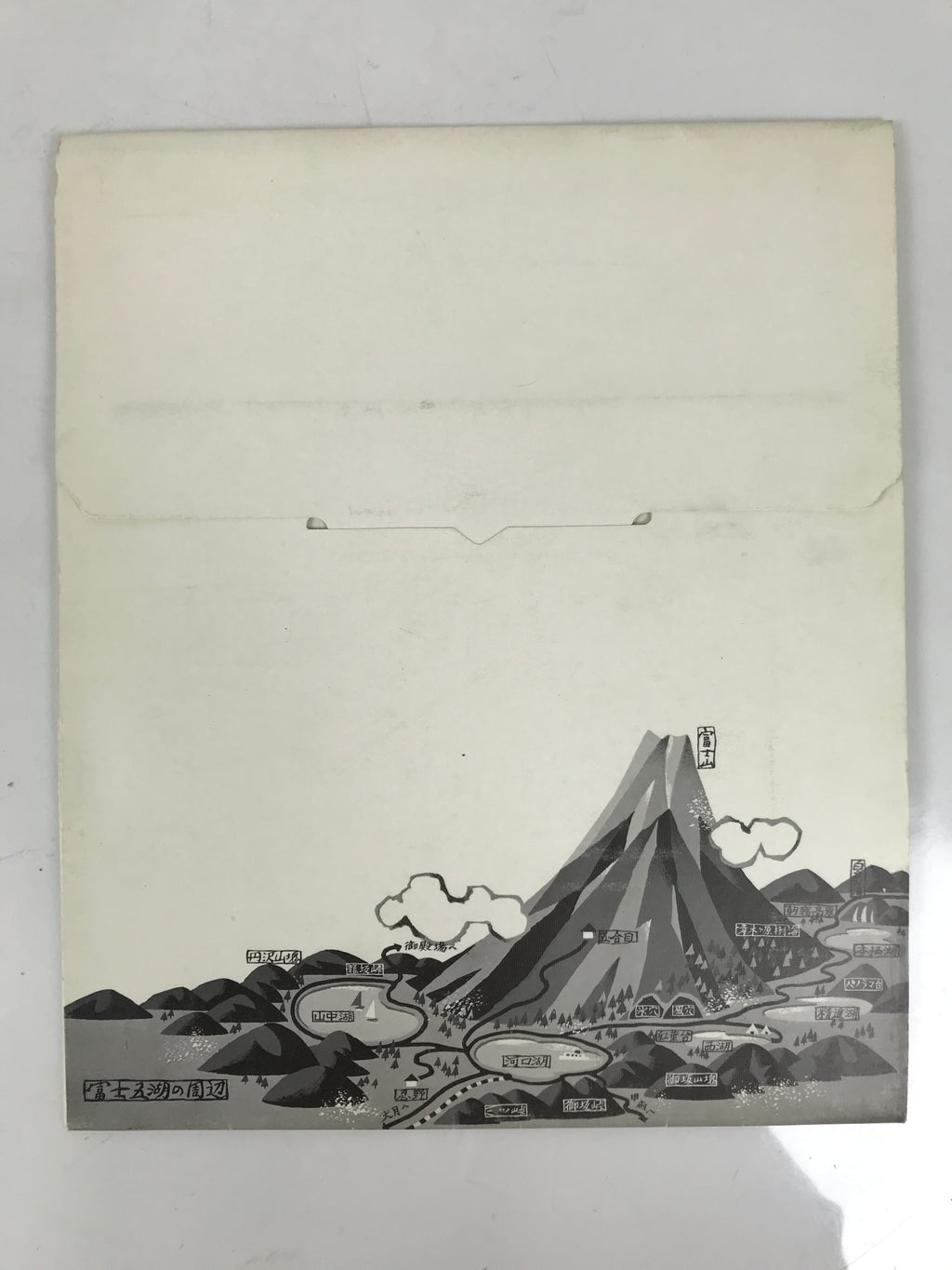 Japanese Mt Fuji Hakone Pictures Vtg Sakura Lake Kawaguchi 6 Pcs Set A687