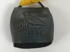 Japanese Mt. Yari Souvenir Metal Bear Bell Amulet Hiking Nippon Alps Brown JK873