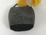 Japanese Mt. Yari Souvenir Metal Bear Bell Amulet Hiking Nippon Alps Brown JK873