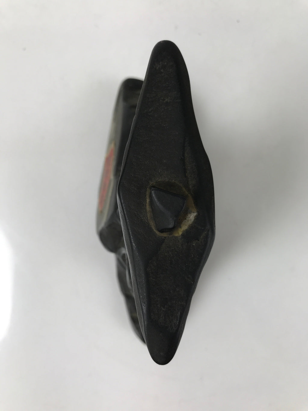 Japanese Nachi Guroishi Black Stone Statue Paperweight Vtg Decorative Item JK843