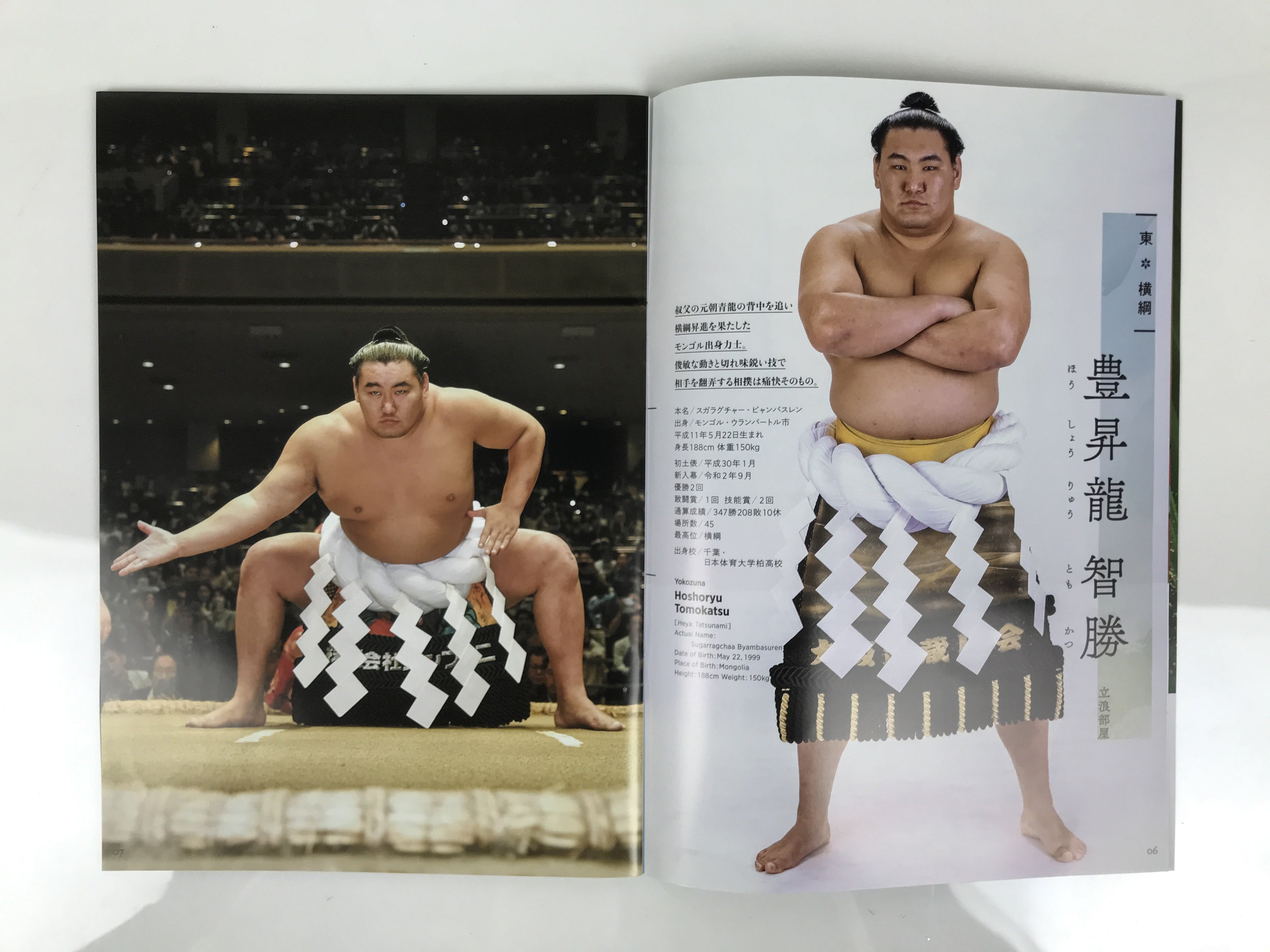 Japanese Nagoya Grand Sumo Tournament 2025 Catalog Book IG Arena Full Color HN44