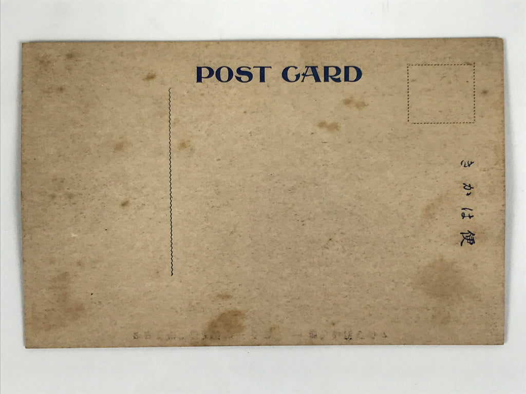 Japanese Nagoya Hygiene Exhibition Postcard Vtg Souvenir Paper Black White PC74