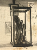 Japanese Nagoya Hygiene Exhibition Postcard Vtg Souvenir Paper Black White PC75