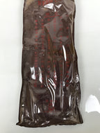 Japanese National Flag w/Pole Vtg Hinomaru Red White Fabric Storage Case JK934