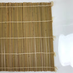 Japanese Natural Bamboo Sushi Rolling Mat Vtg Makisu 24cm Makizushi Brown JK725