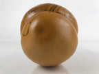Japanese Natural Hyotan Gourd Vtg Sake Bottle Hotei Seven Lucky Gods Lidded G262