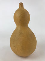 Japanese Natural Hyotan Gourd Vtg Sake Bottle Lucky Charm Large Calabash G249