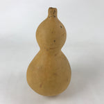Japanese Natural Hyotan Gourd Vtg Sake Bottle Lucky Charm Large Calabash G249