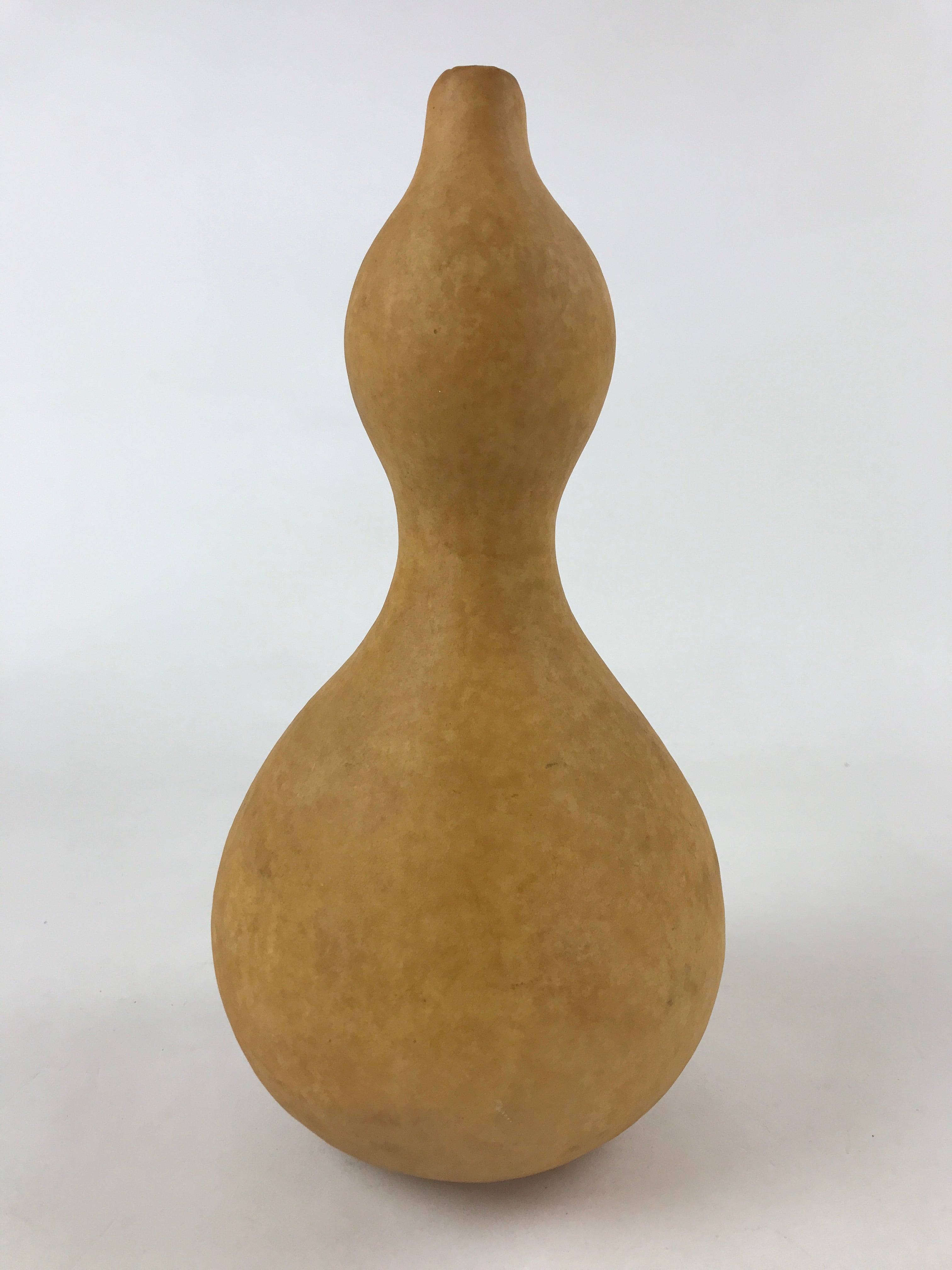 Japanese Natural Hyotan Gourd Vtg Sake Bottle Lucky Charm Large Calabash G252