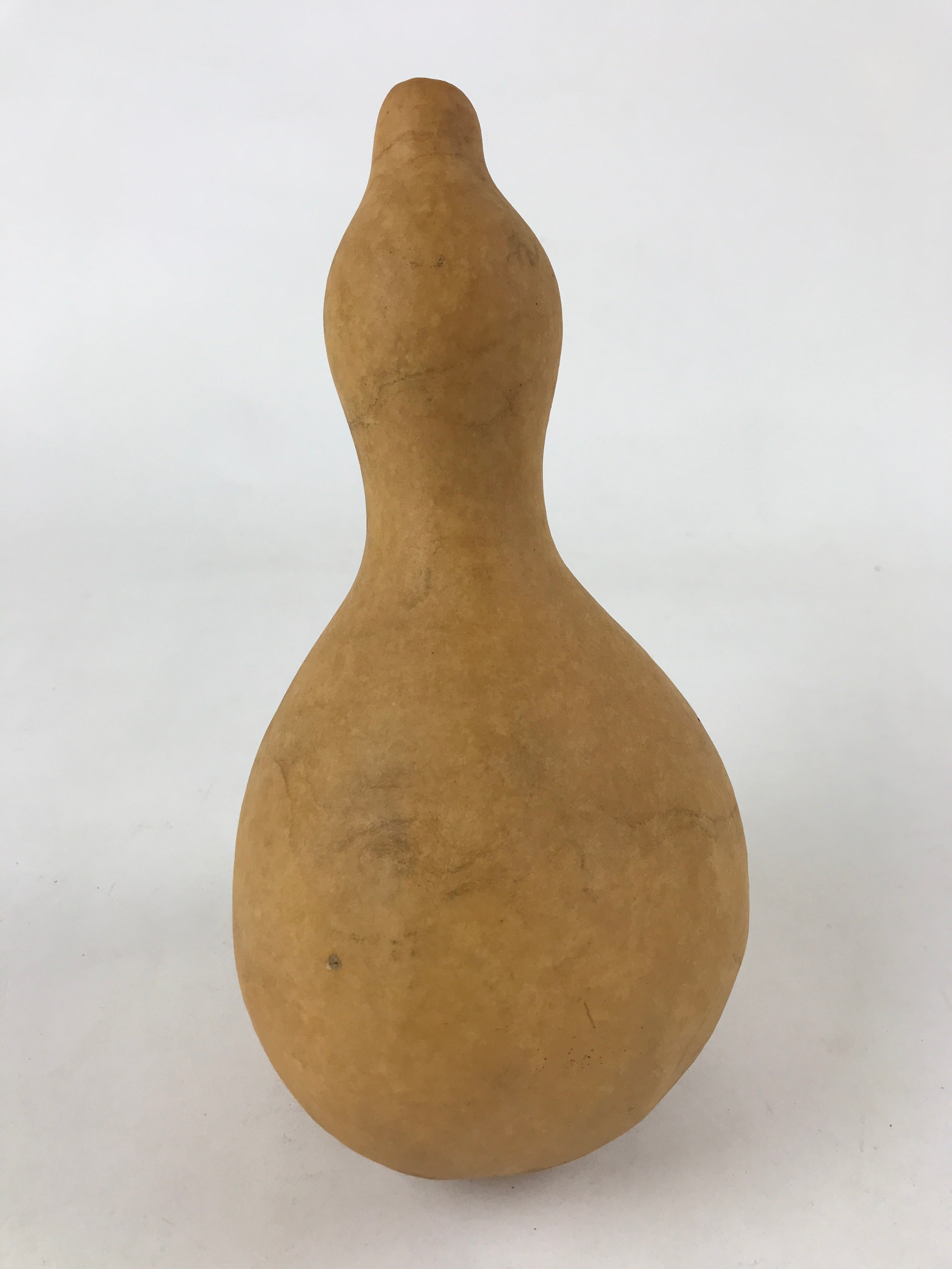 Japanese Natural Hyotan Gourd Vtg Sake Bottle Lucky Charm Large Calabash G253