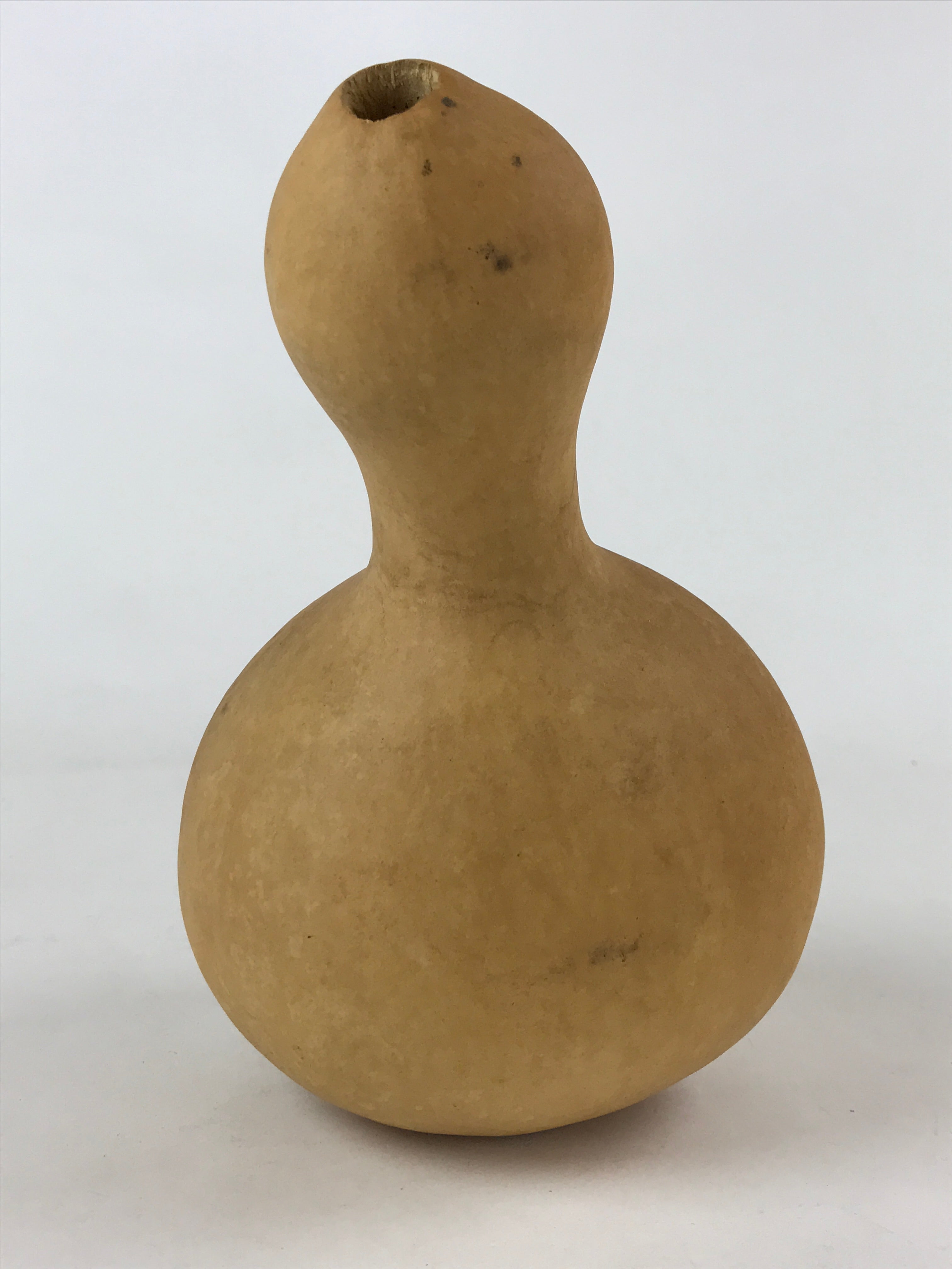 Japanese Natural Hyotan Gourd Vtg Sake Bottle Lucky Charm Large Calabash G254