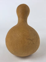 Japanese Natural Hyotan Gourd Vtg Sake Bottle Lucky Charm Large Calabash G254