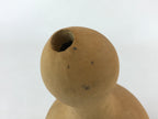 Japanese Natural Hyotan Gourd Vtg Sake Bottle Lucky Charm Large Calabash G254