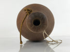 Japanese Natural Hyotan Gourd Vtg Sake Bottle Lucky Charm Large Calabash G255
