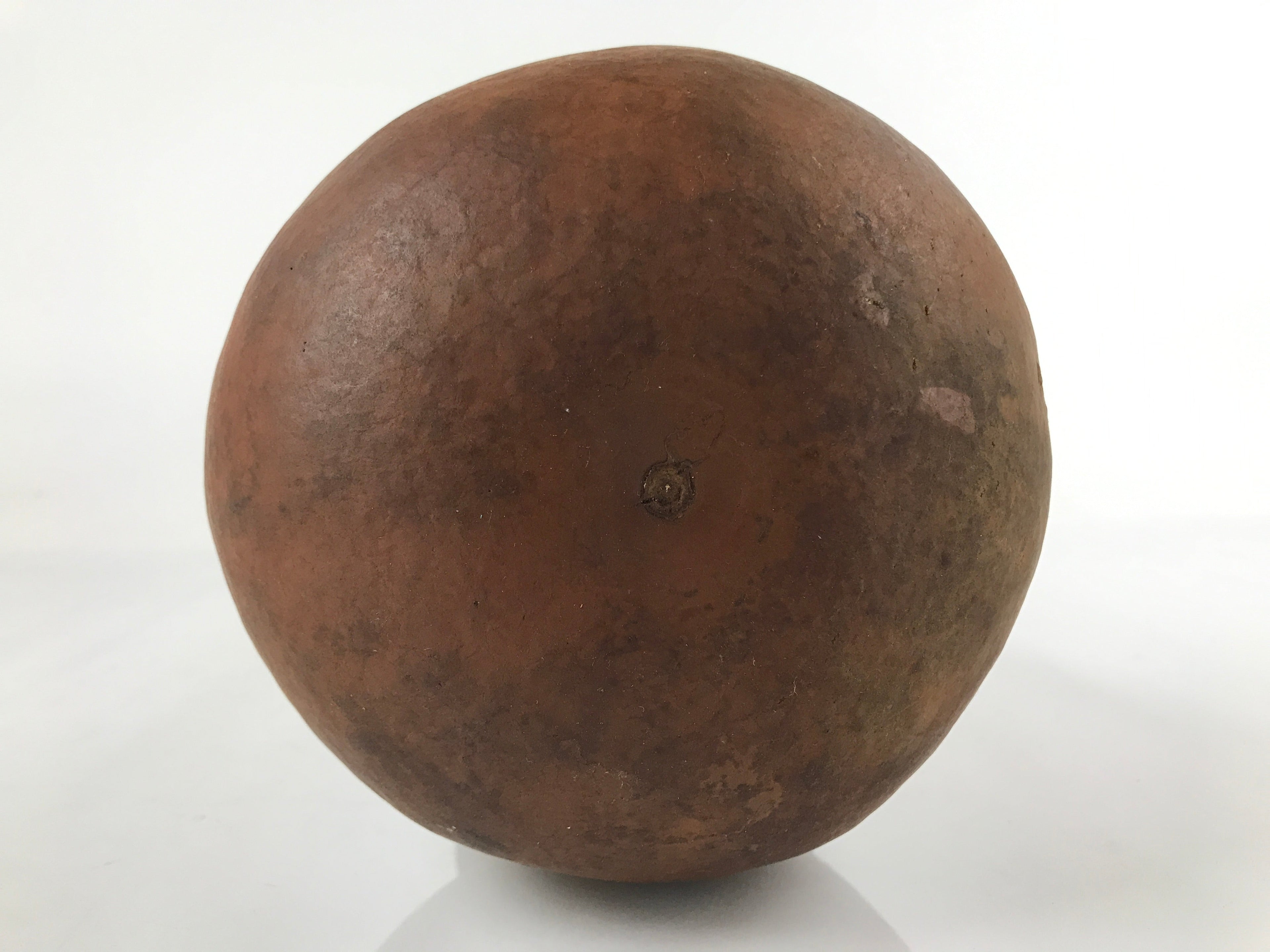 Japanese Natural Hyotan Gourd Vtg Sake Bottle Lucky Charm Large Calabash G255