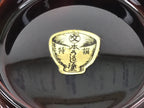 Japanese Natural Lacquered Wooden Rice Bowl Owan Vtg Wajima Nuri Red Brown LB149