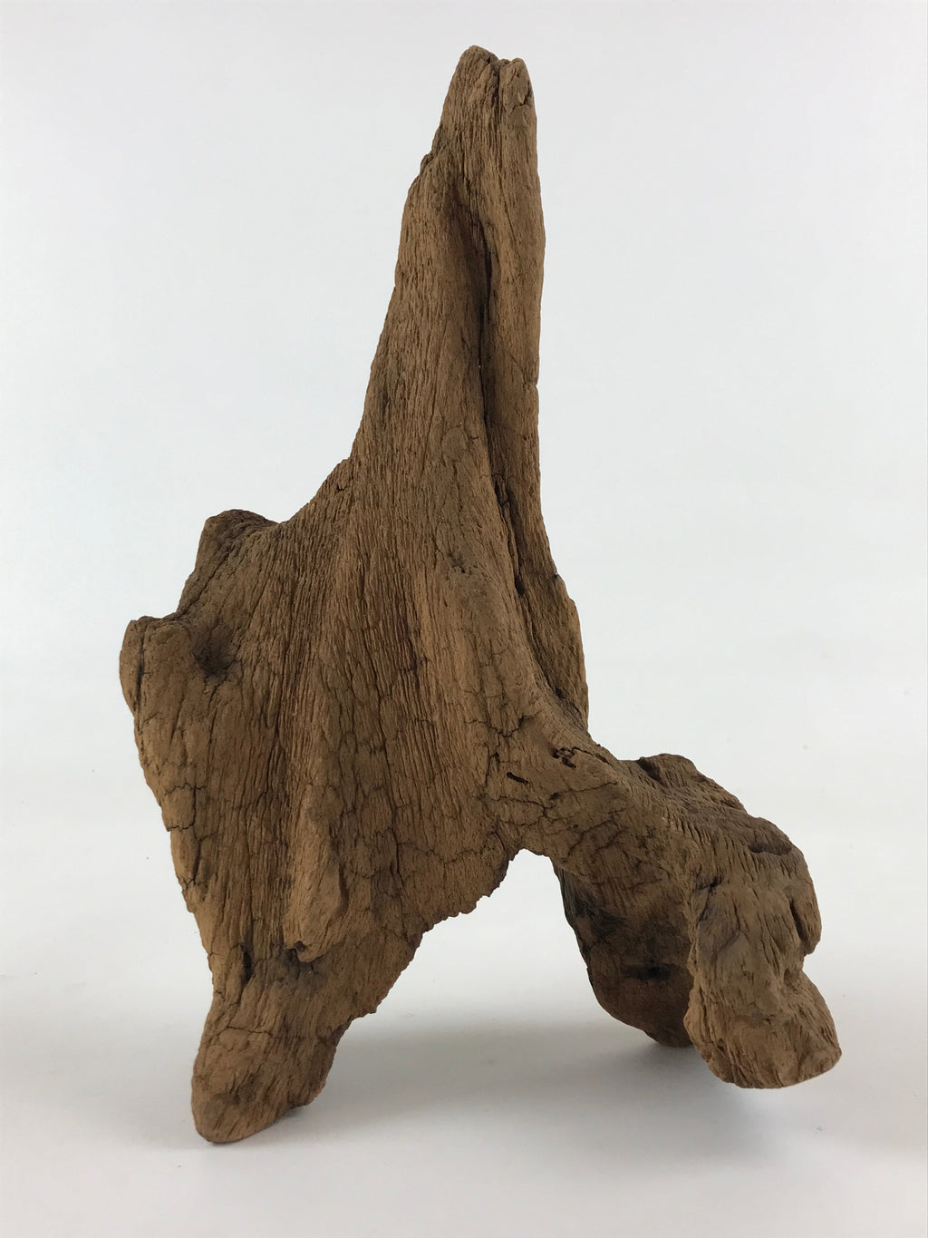 Japanese Natural Wood Sculpture Vtg Display Decoration Flower Arrangement BD881