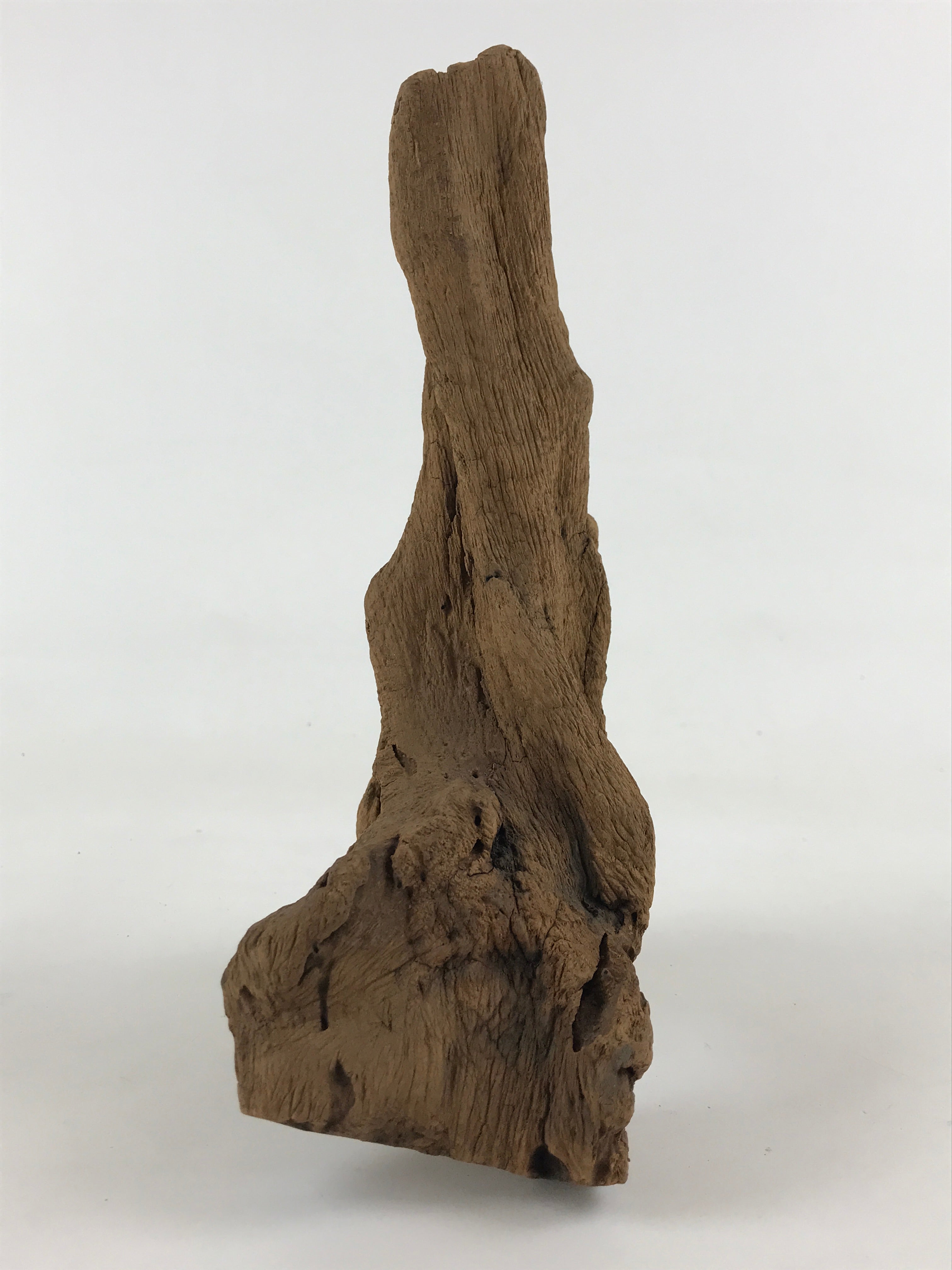 Japanese Natural Wood Sculpture Vtg Display Decoration Flower Arrangement BD881