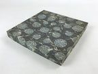 Japanese Natural Wood Serving Tray Vtg Round Brown Nagano Kiso Obon LWB75