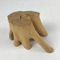 Japanese Natural Wooden Ikebana Display Stand Vtg Unique Flower Vase Kadai WT487