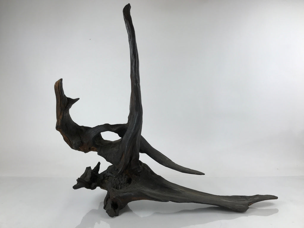 Japanese Natural Wooden Ikebana Display Stand Vtg Unique Flower Vase Kadai WT525