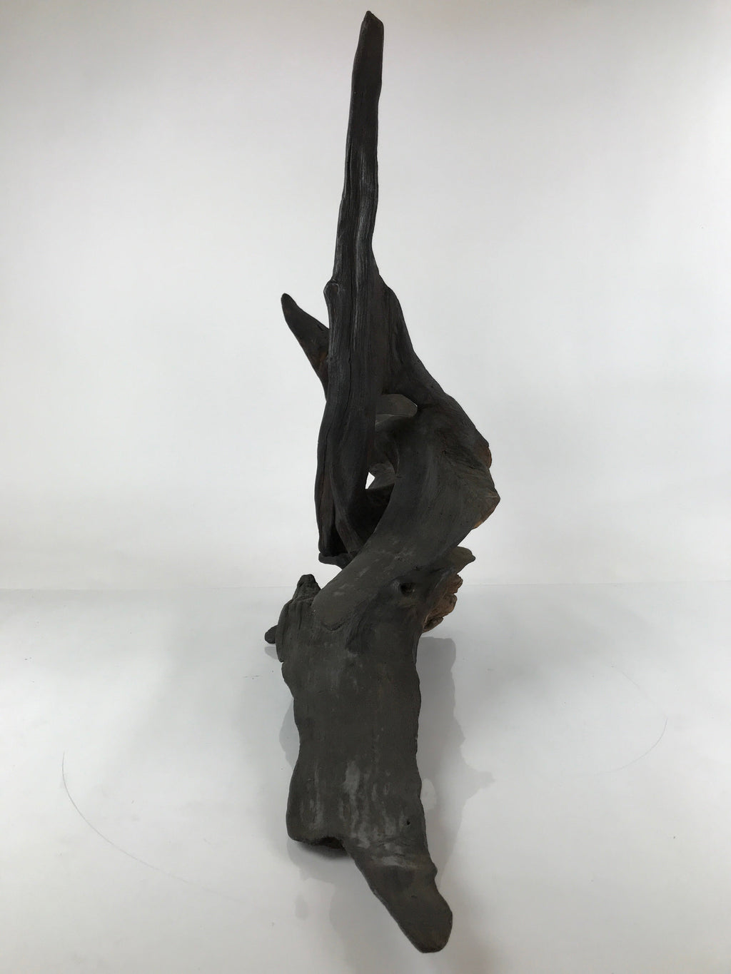 Japanese Natural Wooden Ikebana Display Stand Vtg Unique Flower Vase Kadai WT525