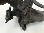 Japanese Natural Wooden Ikebana Display Stand Vtg Unique Flower Vase Kadai WT525