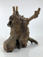 Japanese Natural Wooden Ikebana Display Stand Vtg Unique Flower Vase Kadai WT558