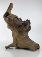 Japanese Natural Wooden Ikebana Display Stand Vtg Unique Flower Vase Kadai WT558