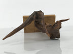 Japanese Natural Wooden Ikebana Sculpture Vtg Flower Vase Kadai Decoration WT607